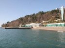 Собственнй пляж пансионата