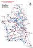 Схема автомобильных дорог Селигера