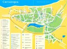 Туристическая карта Светлогорска