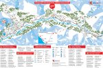 Карта Красной поляны с улицами и отелями