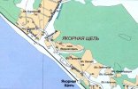 Карта Якорной Шели