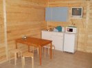 Кухня в большом коттедже